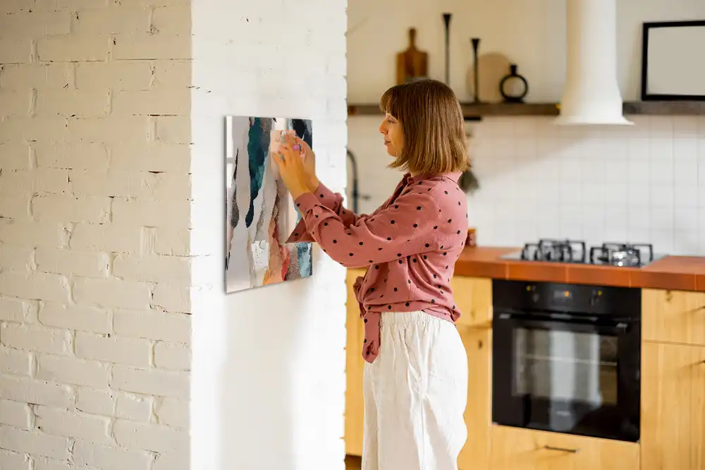 Tableau magnétique taches colorées