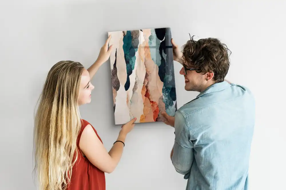 Tableau magnétique taches colorées