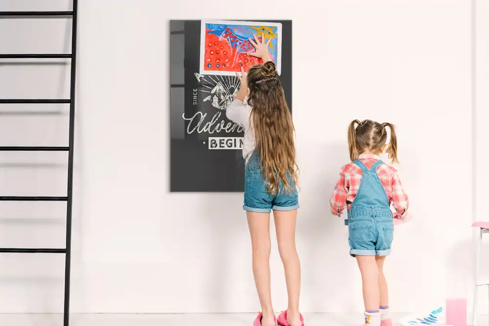 Tableau magnétique décoratif affiche rétro