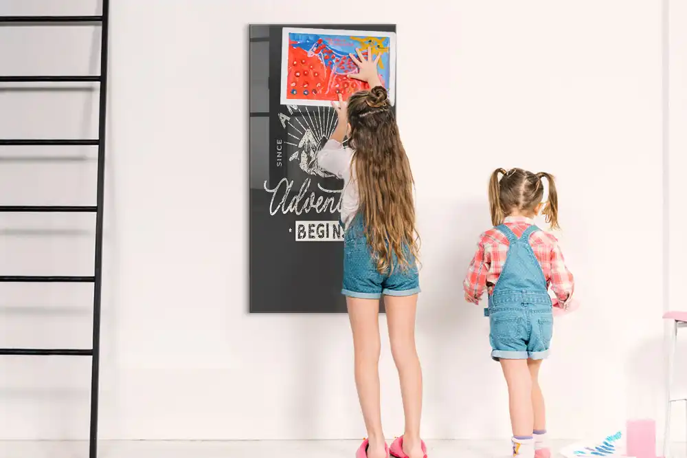 Tableau magnétique décoratif affiche rétro