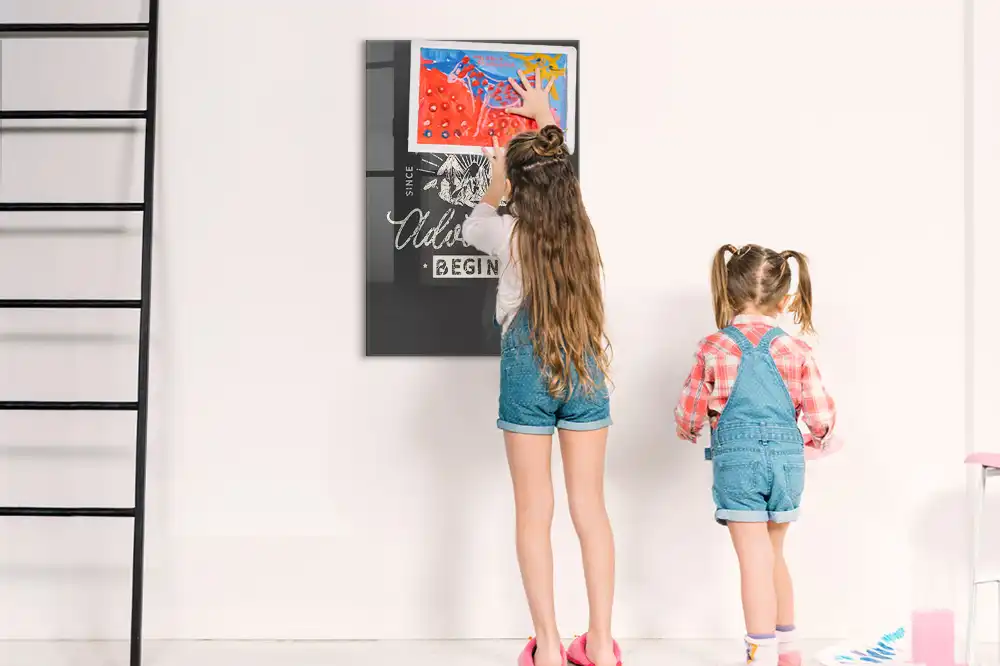 Tableau magnétique décoratif affiche rétro