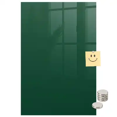 Tableau magnétique vert bouteille