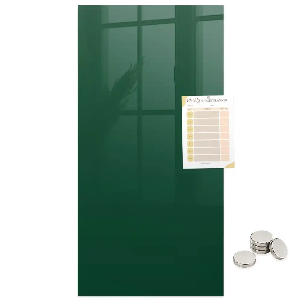 Tableau magnétique vert bouteille