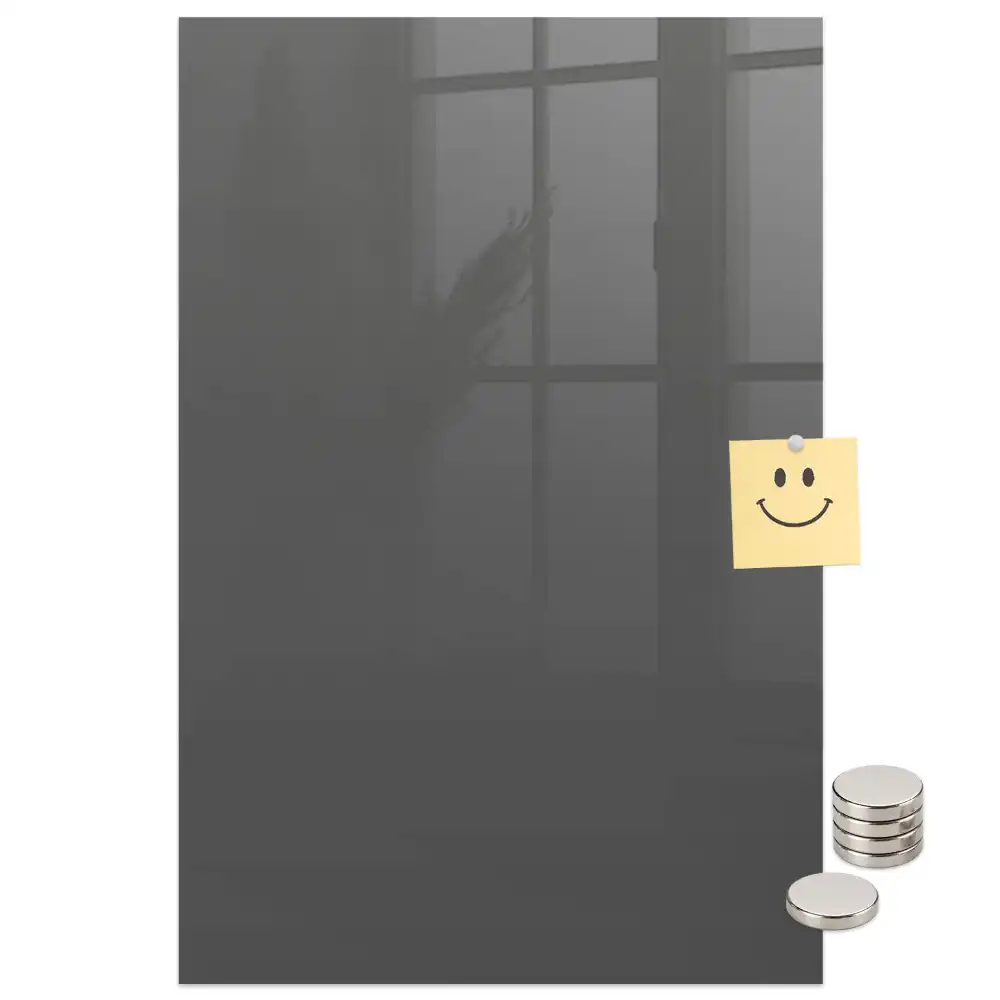 Tableau magnétique gris