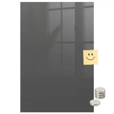 Tableau magnétique gris