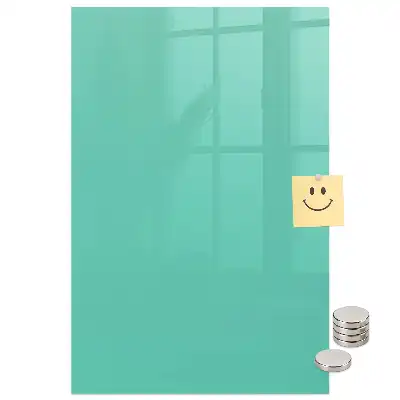 Tableau magnétique décoratif turquoise