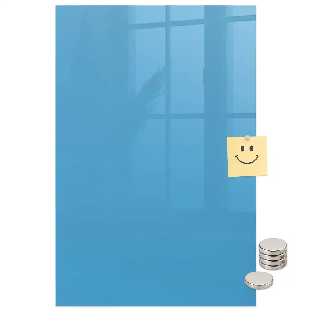 Tableau magnétique décoratif bleu