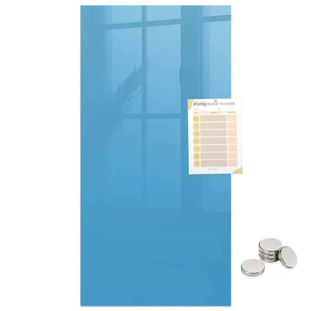 Tableau magnétique décoratif bleu