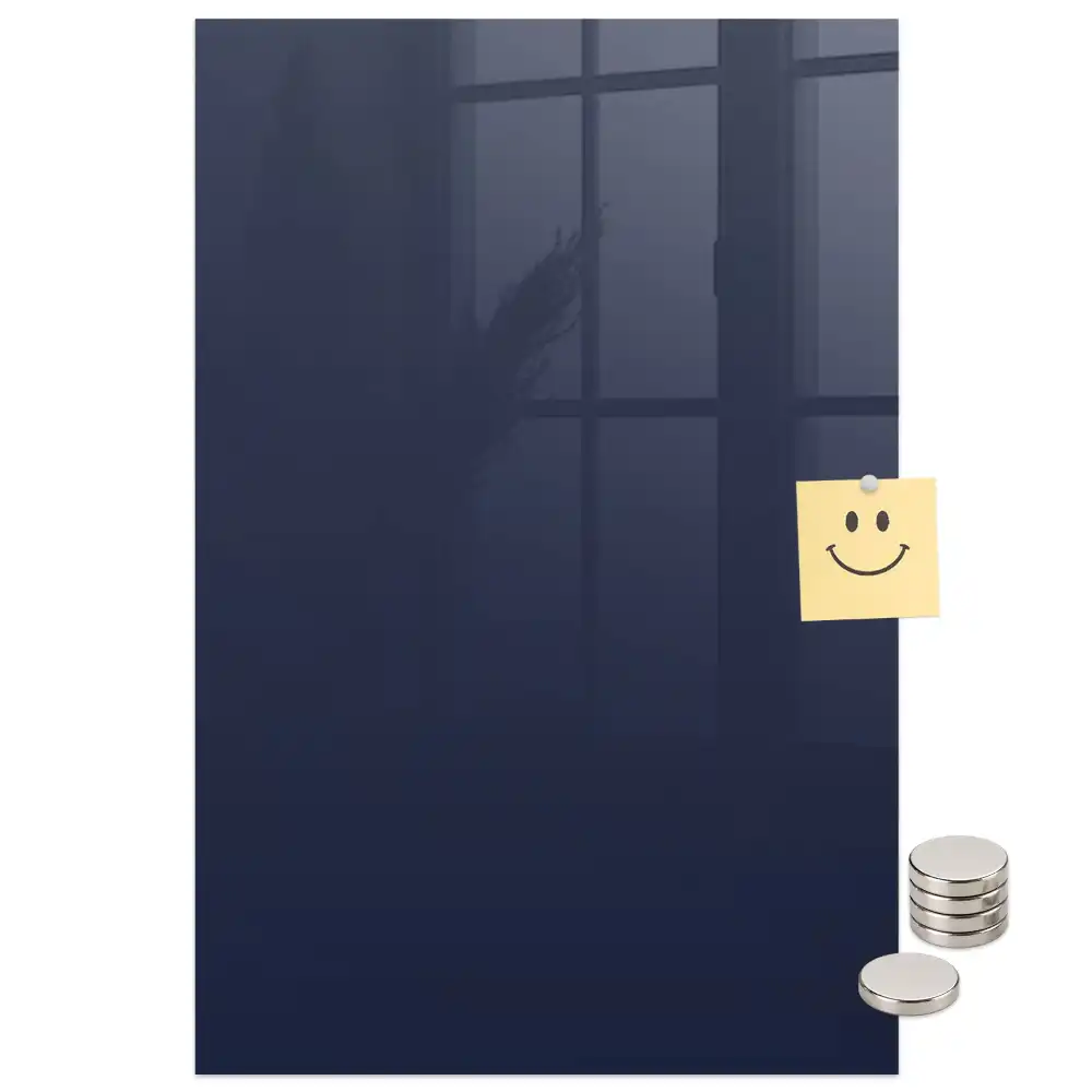 Tableau aimanté bleu marine foncé