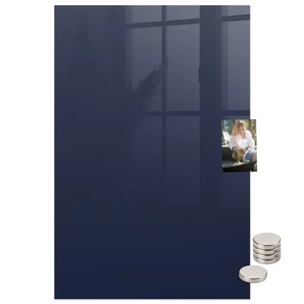 Tableau aimanté bleu marine foncé