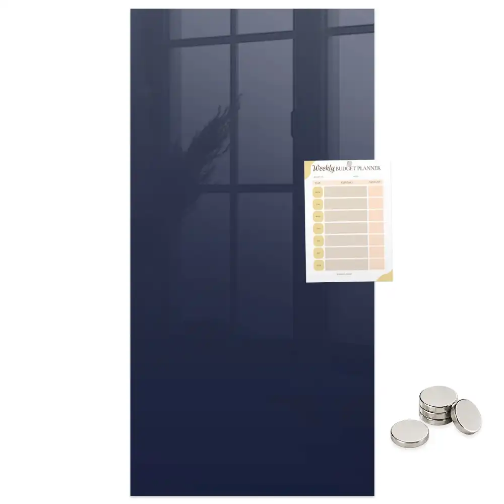 Tableau aimanté bleu marine foncé