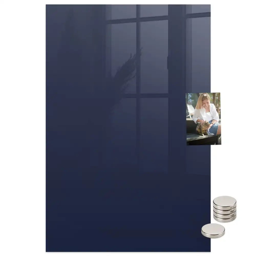 Tableau aimanté bleu marine foncé