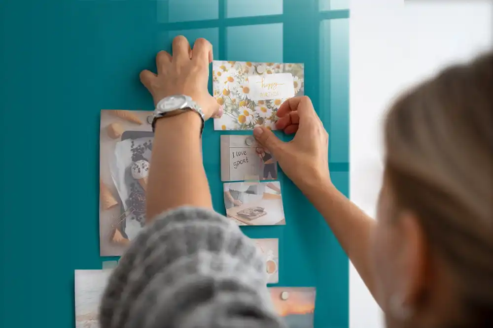Tableau magnétique décoratif couleur mer