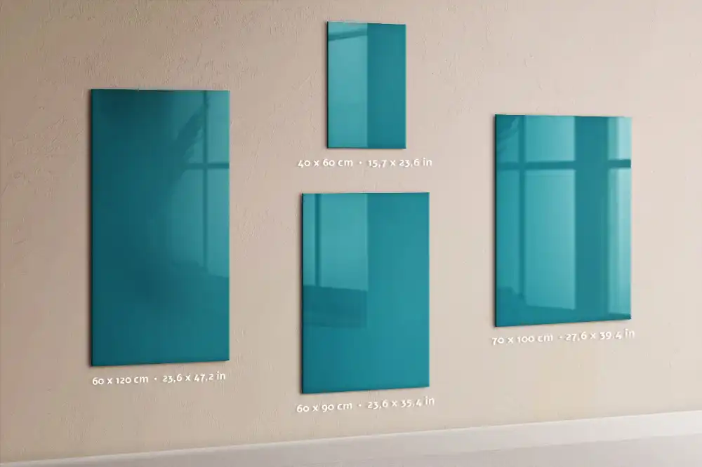Tableau magnétique décoratif couleur mer