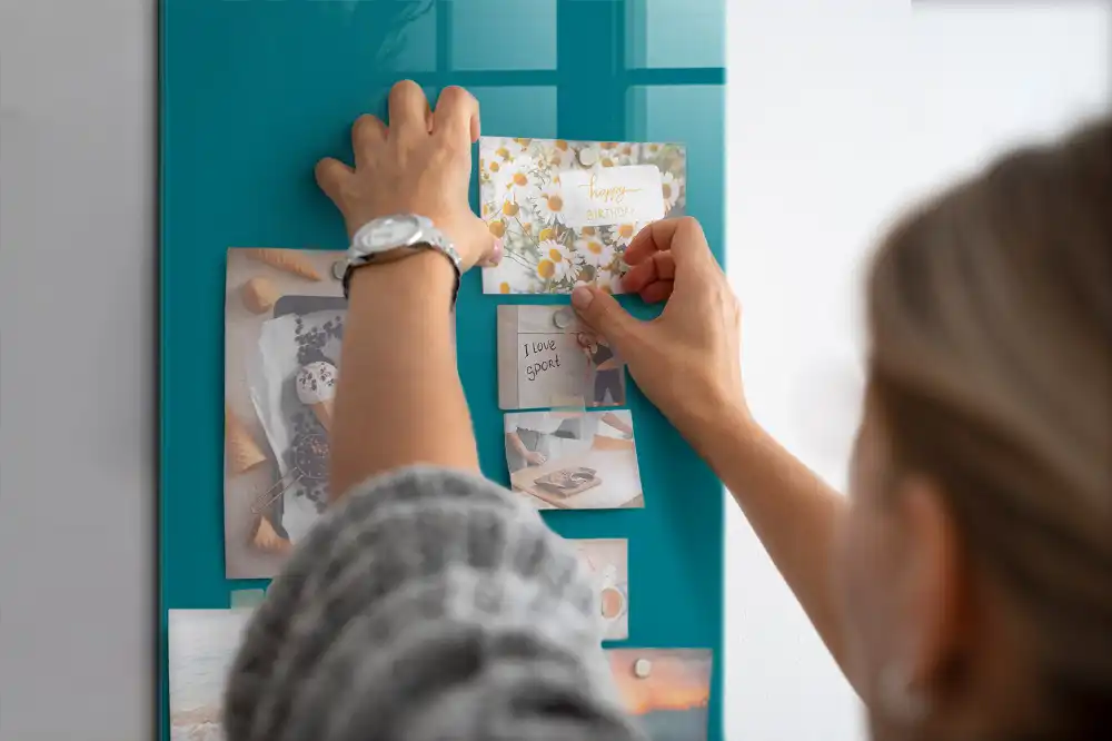 Tableau magnétique décoratif couleur mer
