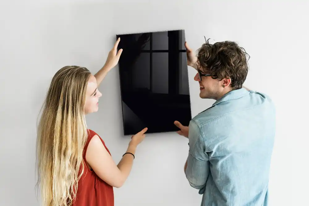 Tableau magnétique noir