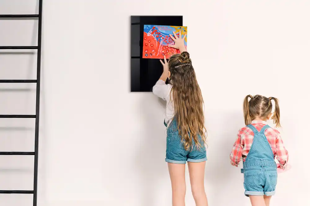Tableau magnétique noir