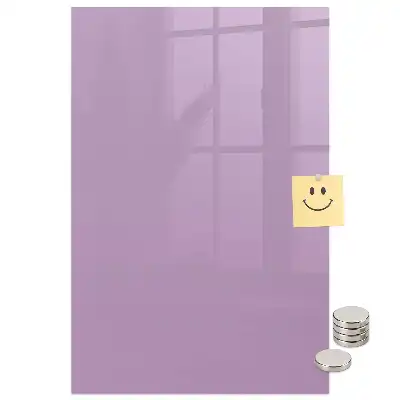 Tableau magnétique décoratif de couleur lilas