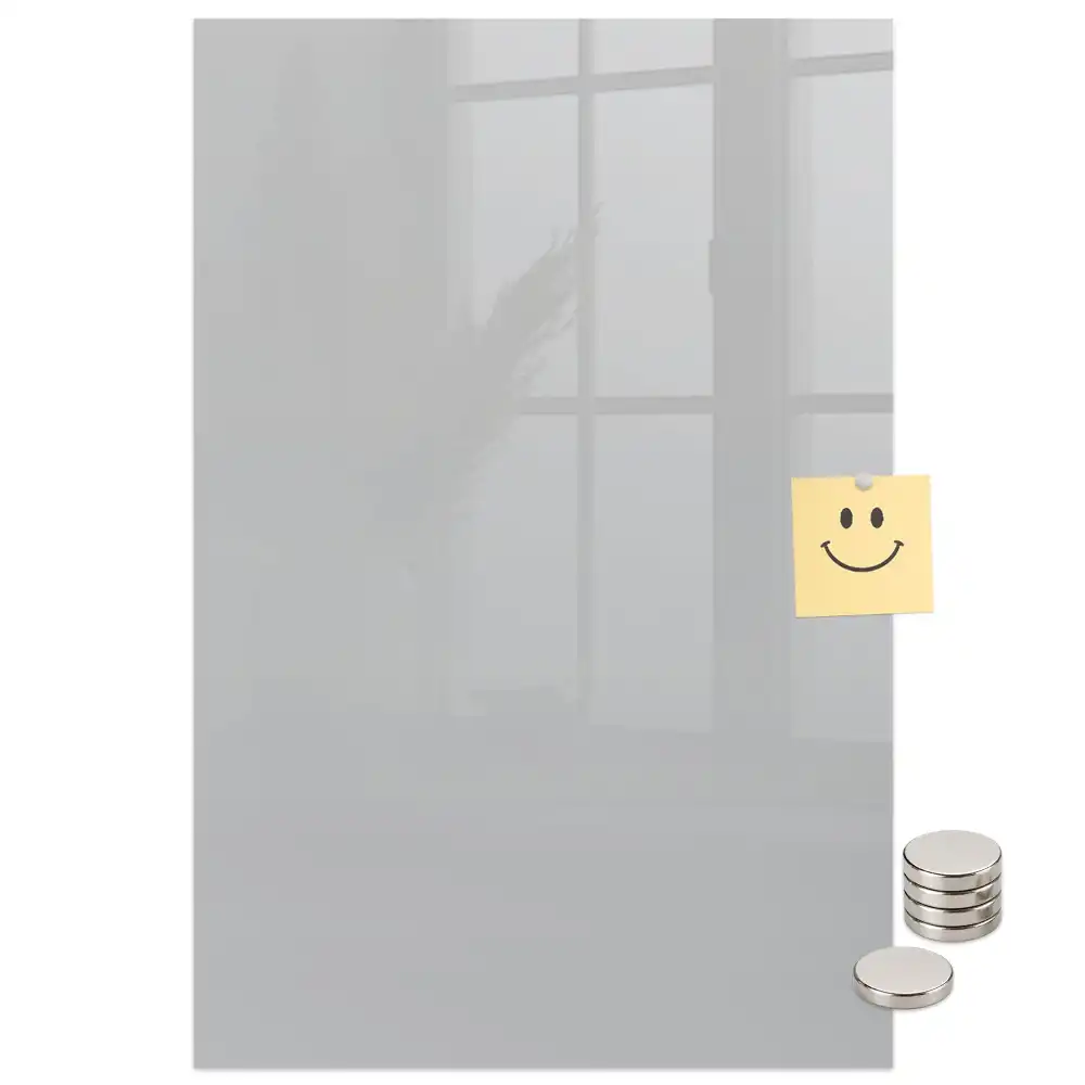 Tableau magnétique gris clair