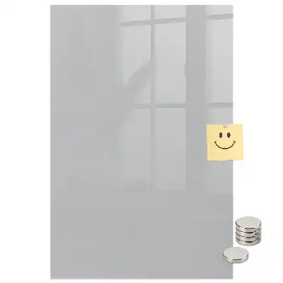 Tableau magnétique gris clair
