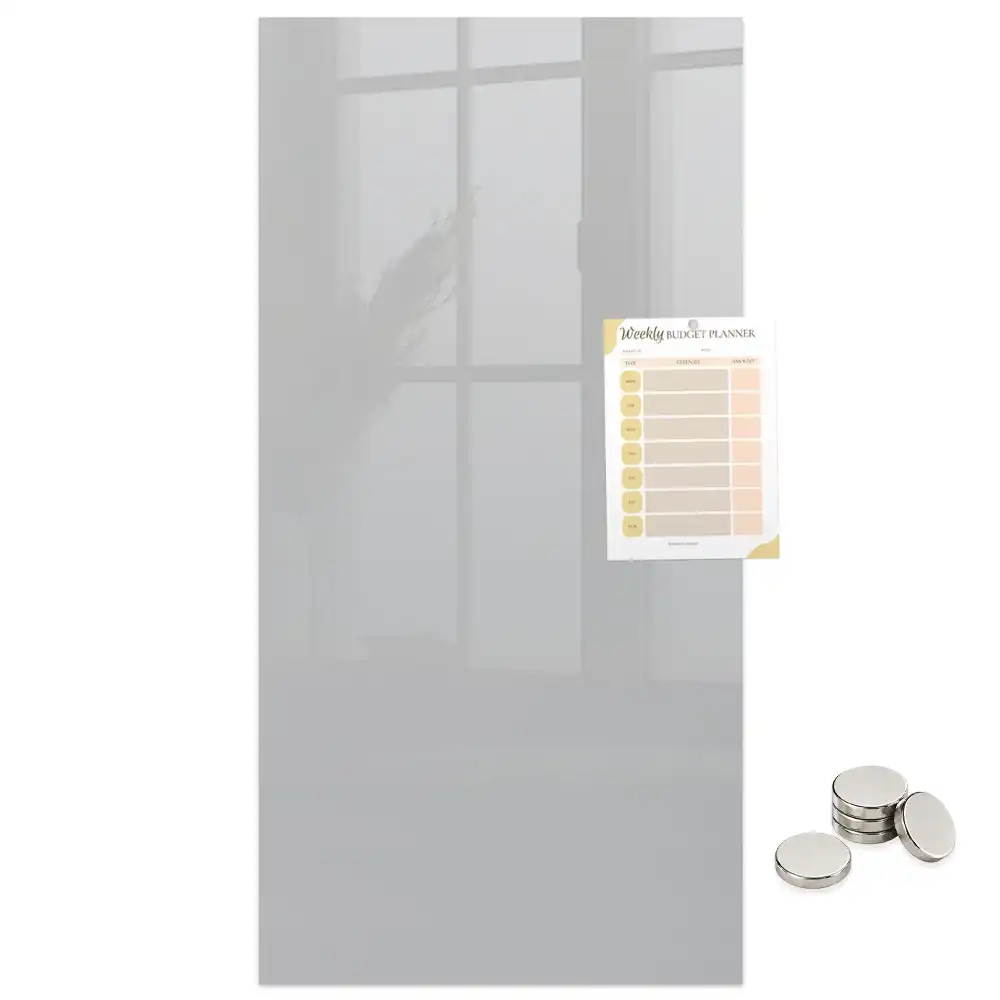Tableau magnétique gris clair