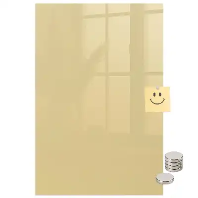 Tableau magnétique décoratif couleur crème
