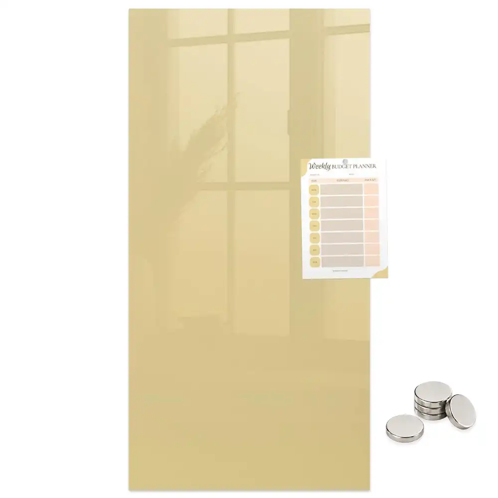 Tableau magnétique décoratif couleur crème