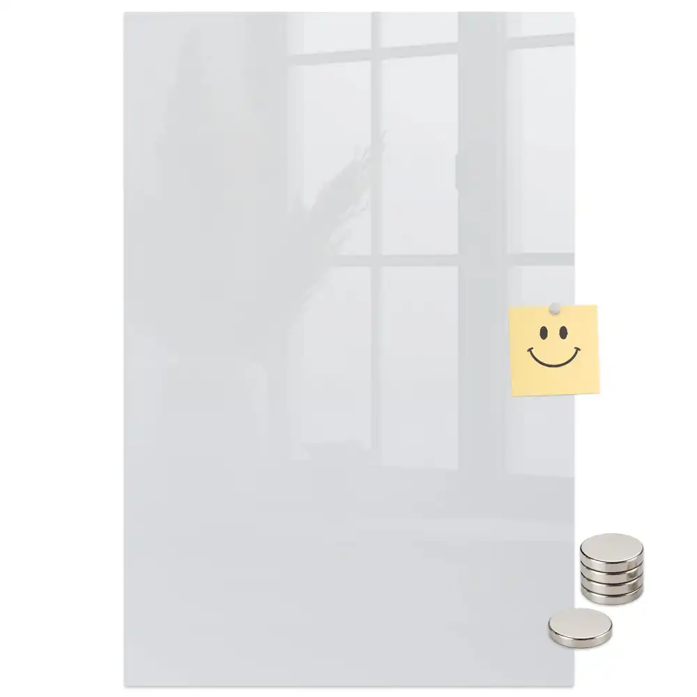 Tableau magnétique blanc foncé