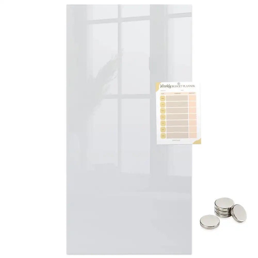 Tableau magnétique blanc foncé