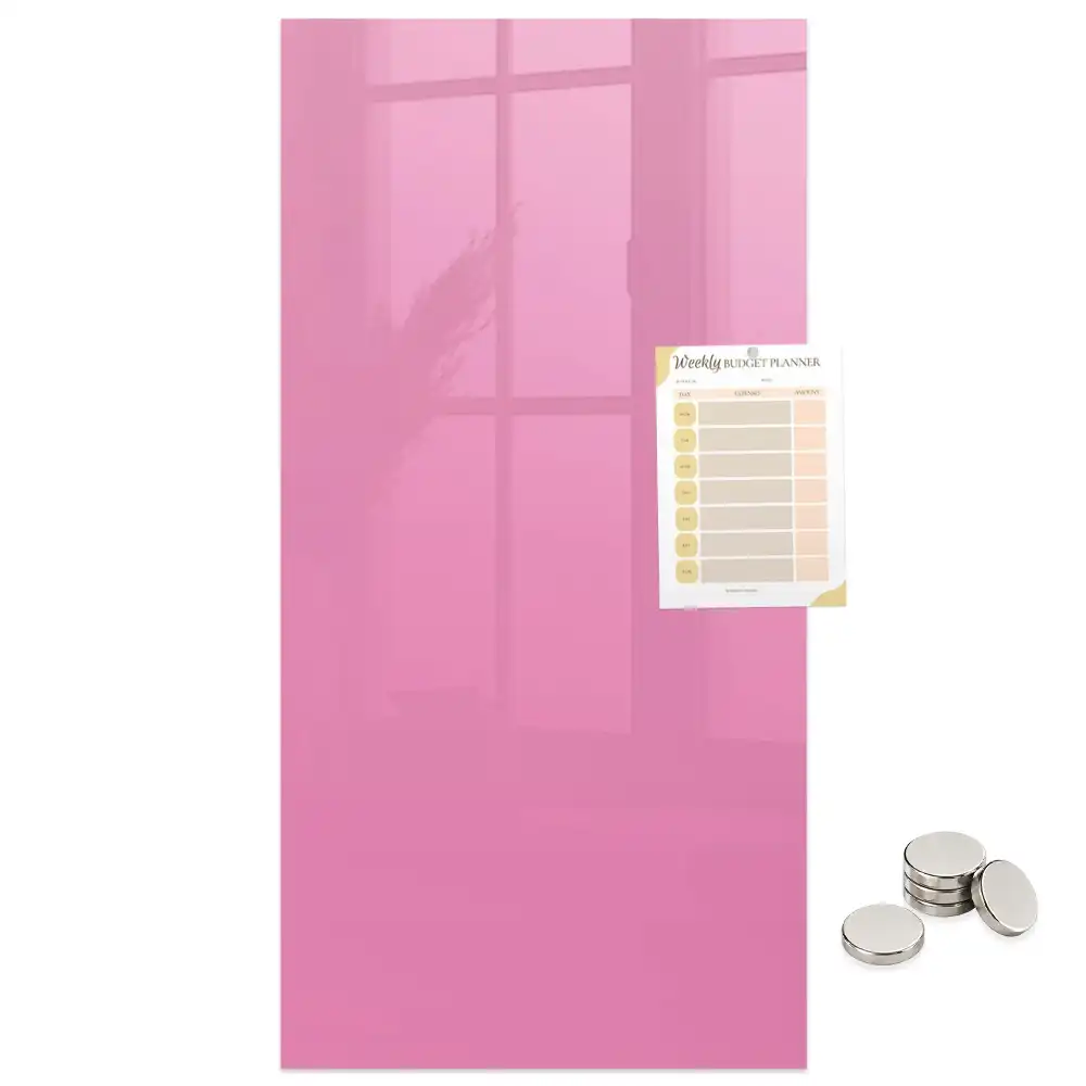 Tableau magnétique mural rose