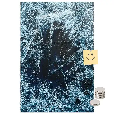 Tableau magnétique décoratif motif calotte glaciaire
