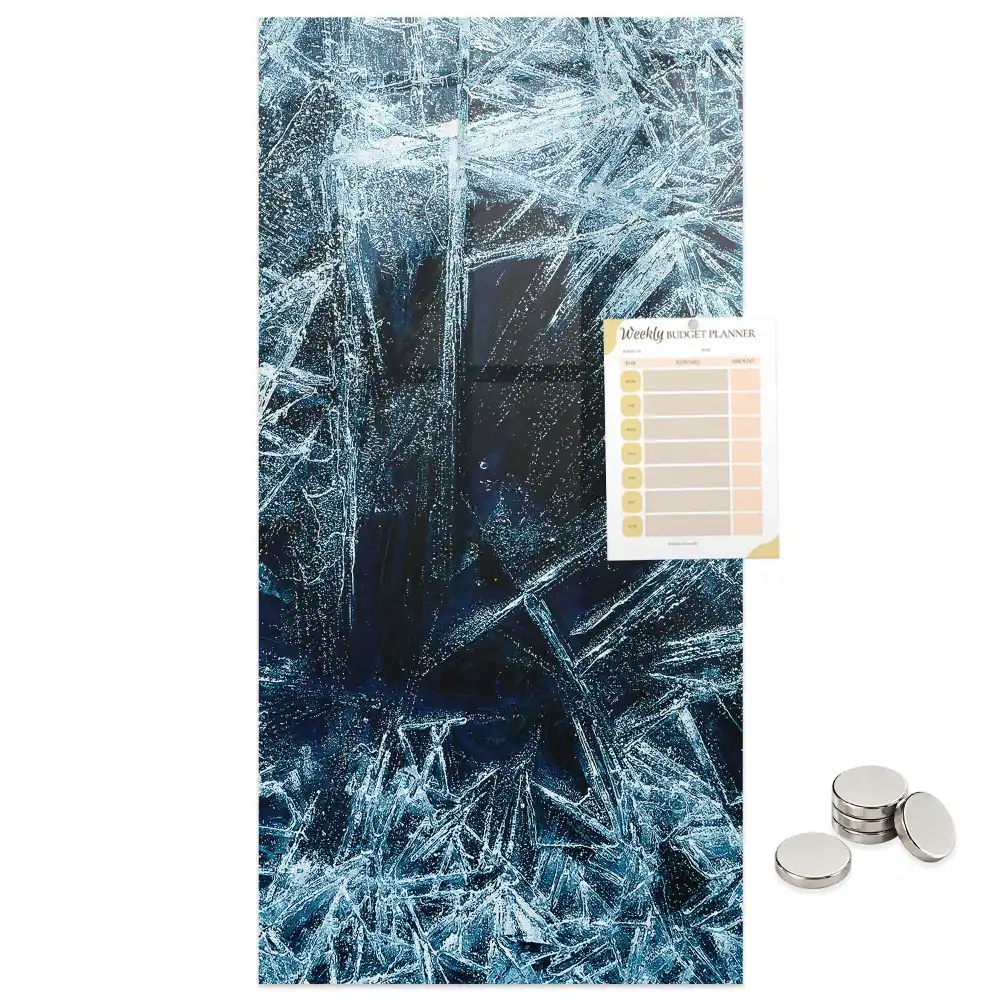 Tableau magnétique décoratif motif calotte glaciaire