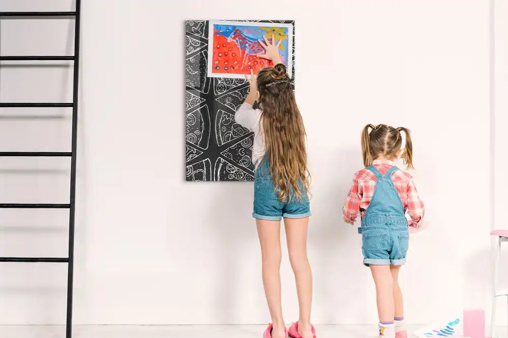 Tableau magnétique graphique de pizza