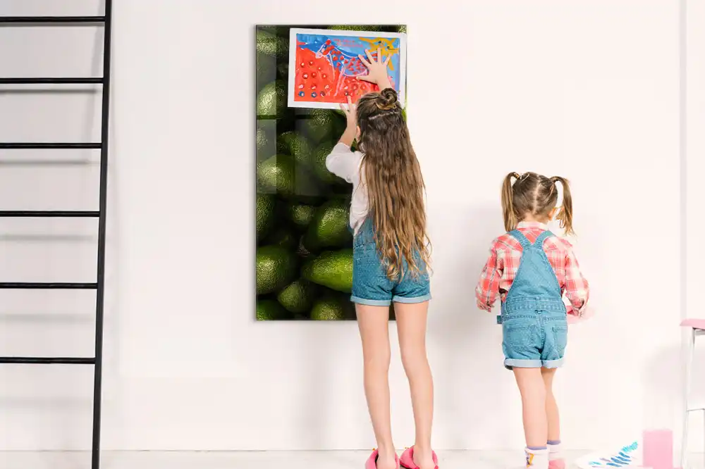 Tableau magnétique avocat mûr