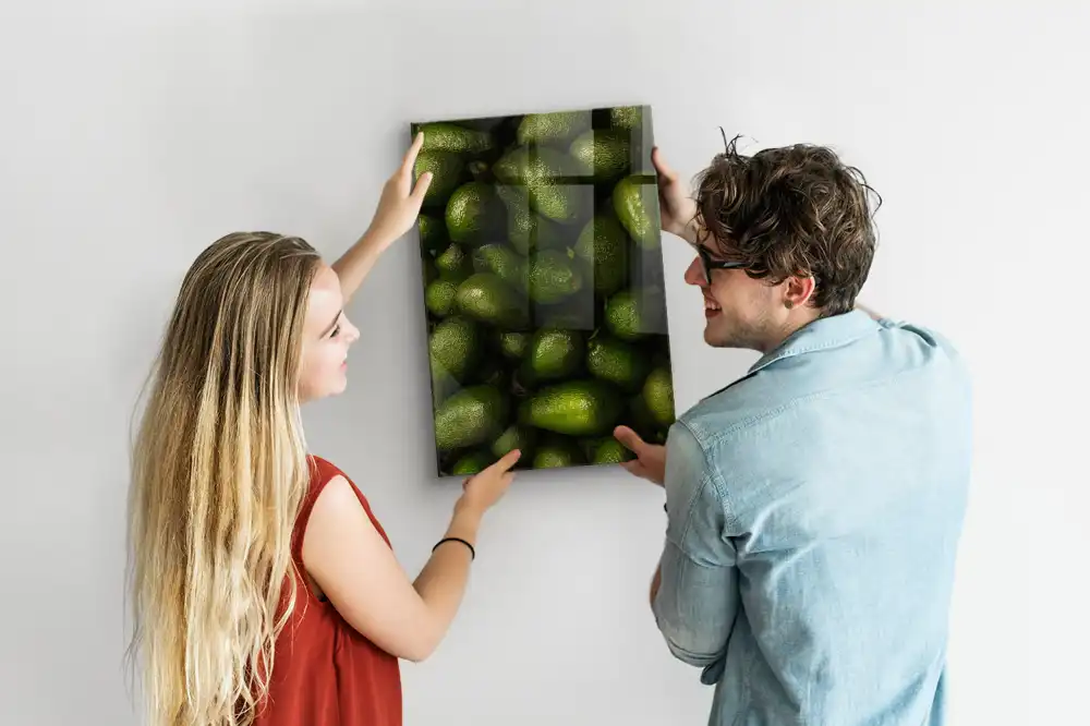 Tableau magnétique avocat mûr