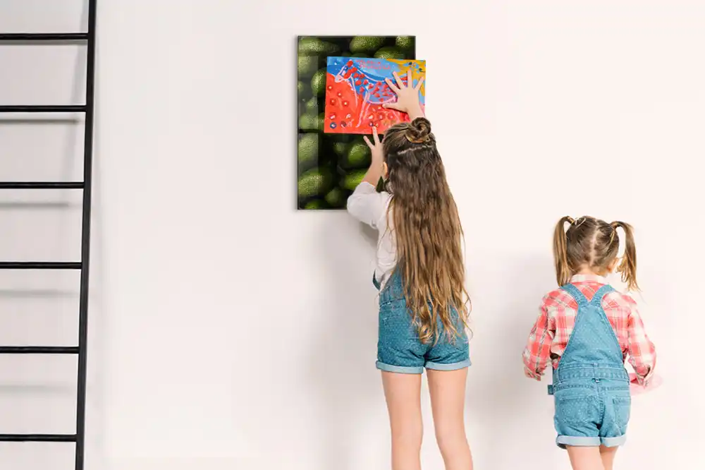 Tableau magnétique avocat mûr