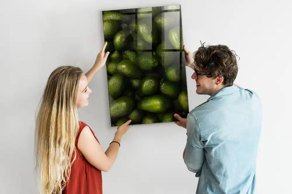 Tableau magnétique avocat mûr