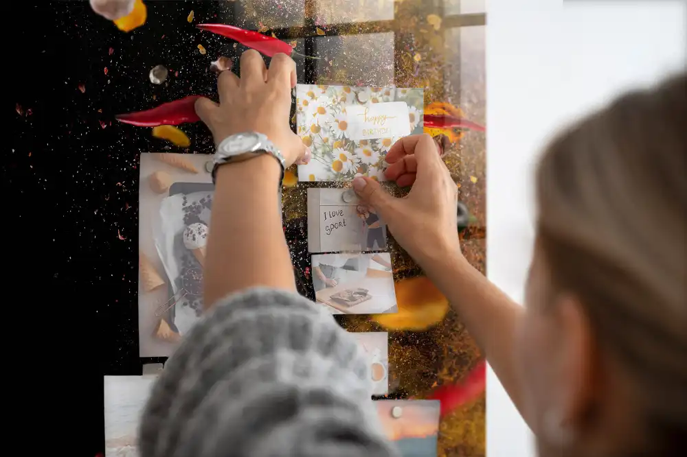 Tableau magnétique Une explosion de saveurs