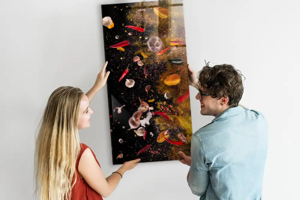 Tableau magnétique Une explosion de saveurs