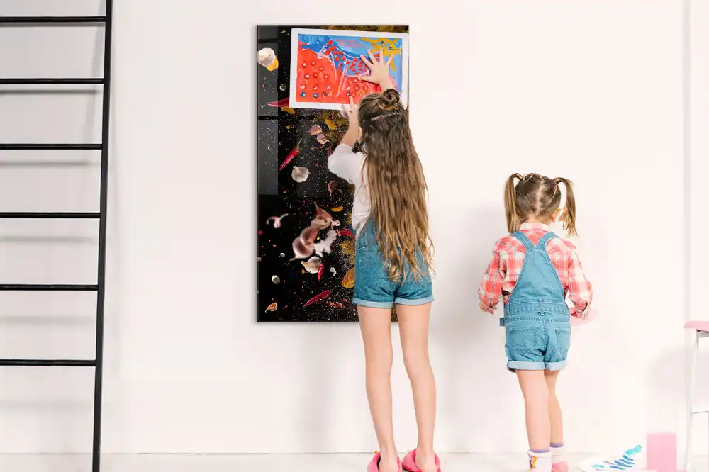 Tableau magnétique Une explosion de saveurs