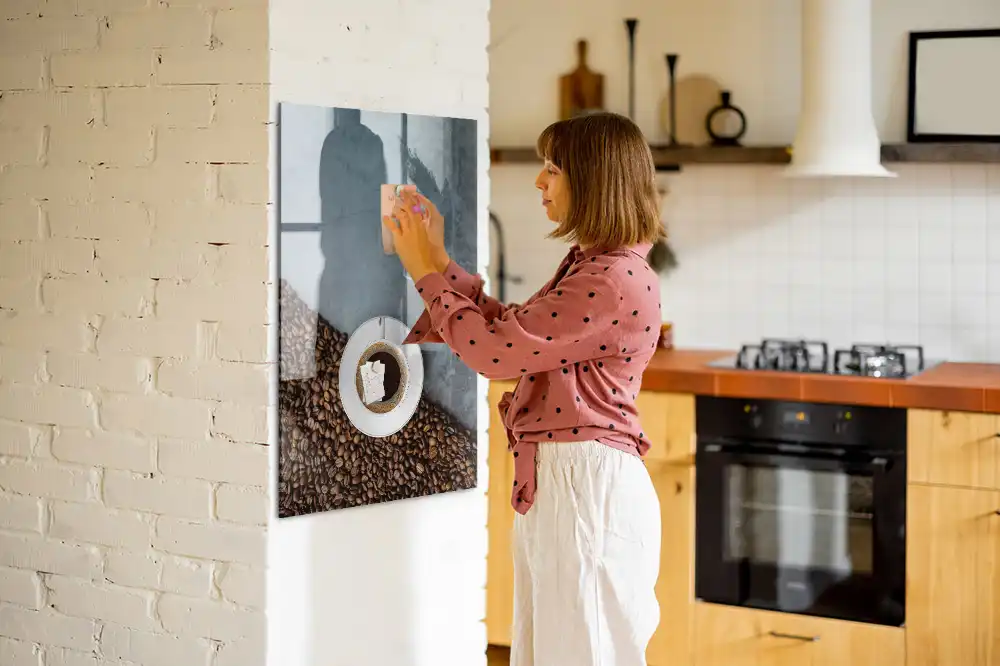 Tableau magnétique motif une tasse de café