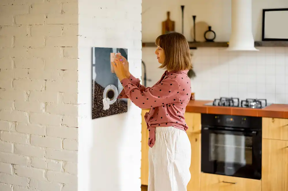 Tableau magnétique motif une tasse de café