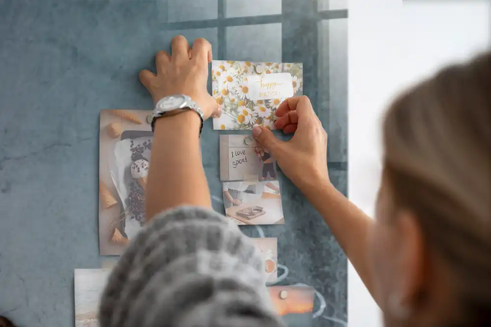 Tableau magnétique motif une tasse de café