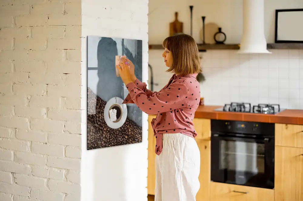 Tableau magnétique motif une tasse de café