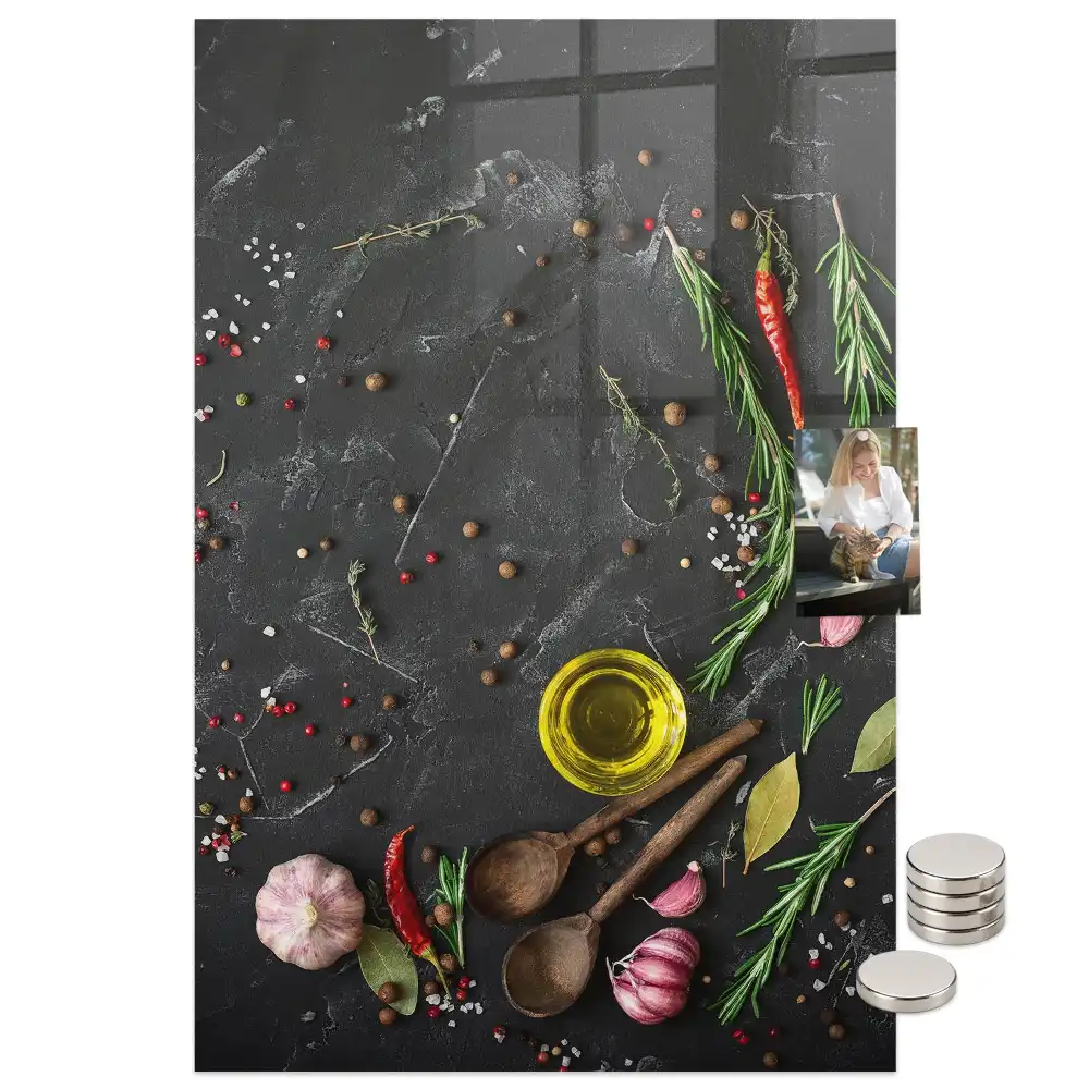 Tableau aimanté pour mélange d'épices
