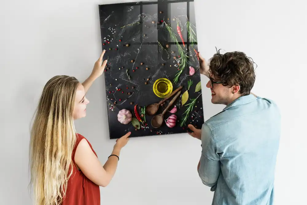 Tableau aimanté pour mélange d'épices