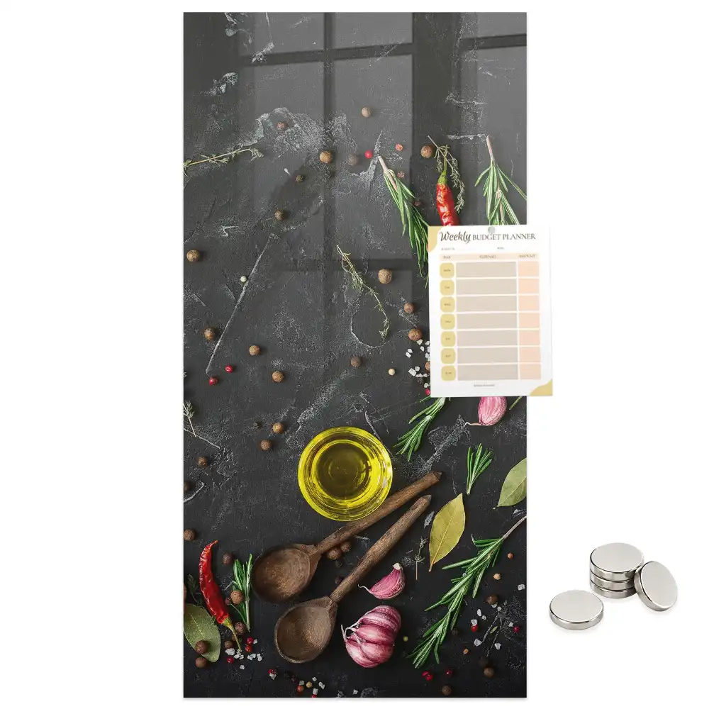 Tableau aimanté pour mélange d'épices