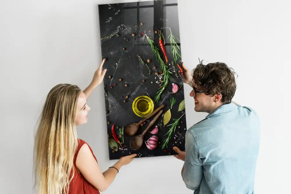 Tableau aimanté pour mélange d'épices