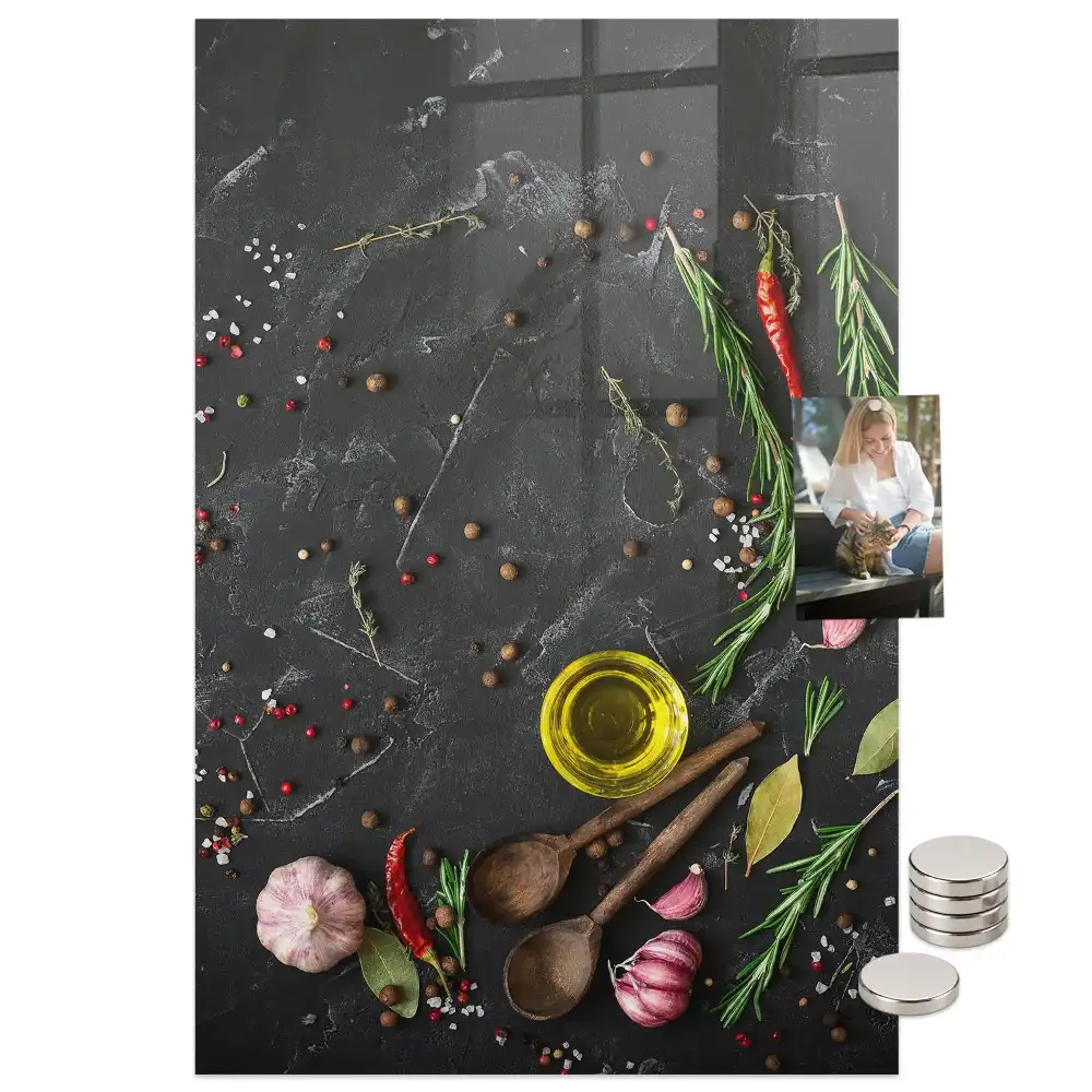 Tableau aimanté pour mélange d'épices