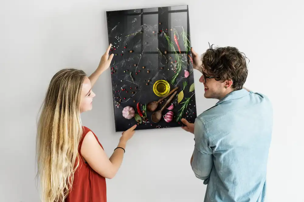 Tableau aimanté pour mélange d'épices
